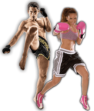 Fitness Kickboxing Lessons for Adults in Old Bethpage NY - Kickboxing Men and Women Banner Page