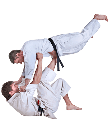Brazilian Jiu Jitsu Lessons for Adults in Old Bethpage NY - BJJ Floor Throw Men